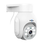 5MP PTZ 5X Zoom 360° View Wired PoE Security Camera with Color Night Vision